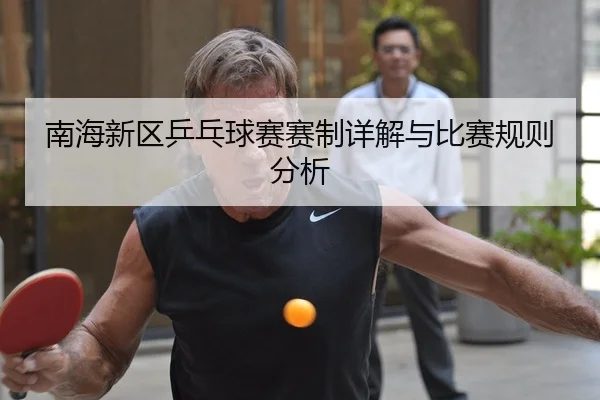 南海新区乒乓球赛赛制详解与比赛规则分析